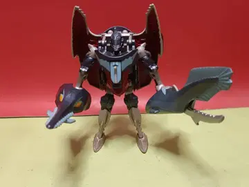 초레어 중고품! 트랜스포머 비스트 워즈 심해 공격원 샤프 엣지