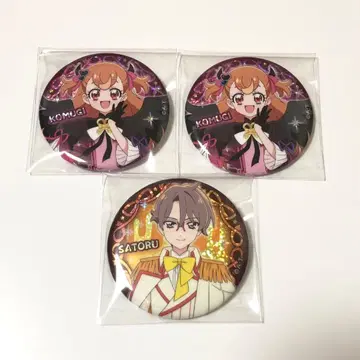 원더풀 프리큐어 이누카이 코무기 큐어 원더풀 토야마 사토루 할로윈 캔뱃지