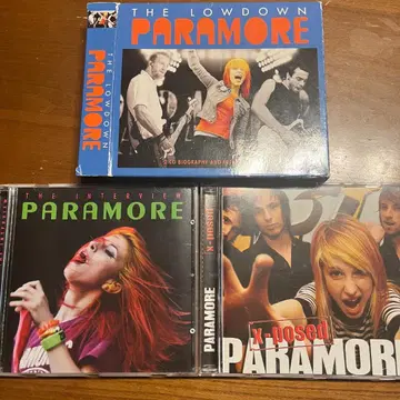 Paramore THE LOW DOWN 레어