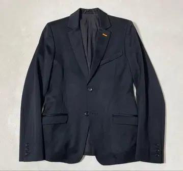 Nudie Jeans 이탈리아제 2B 테일러드 자켓 오렌지 자수