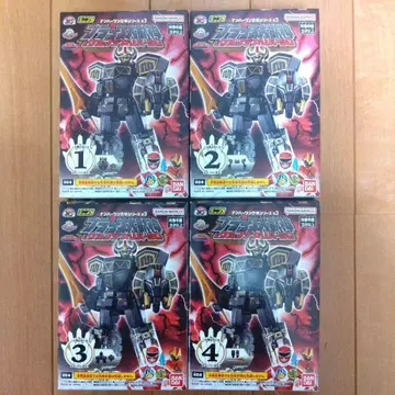 고쥬우쟈 미니프라 넘버원 합체 시리즈 03 블랙 대수신