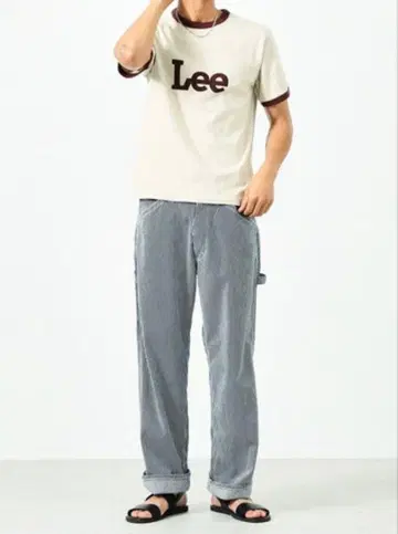 Lee 와이드 페인터 팬츠