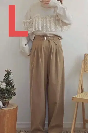 시마무라 yuu 레이스 도킹 니트 L