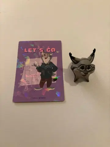 주토피아2 패션 반지와 한정판 스티커 파우버드