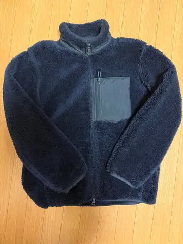 UNIQLO 네이비 플리스 자켓
