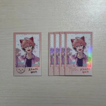 니지산지 아카기 웬 와니얀 days 폴라로이드 5점 세트