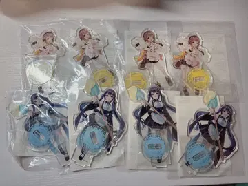 밀리프로 SEGA 럭키 쿠지 오토노세 라코 유라기 유라 아크릴 스탠드