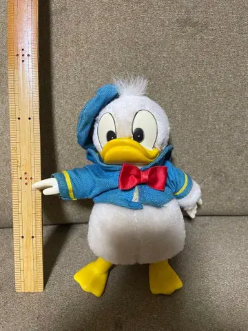 [ 레트로 ] 디즈니랜드 도날드 봉제 인형 일본제