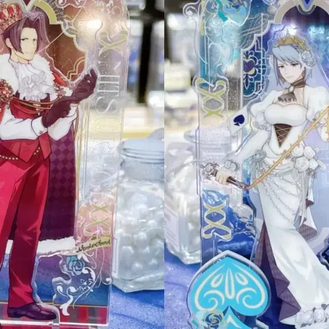 일괄)역전재판 미츠루기 메이 아크릴스탠드 팝업스토어 앨리스 인 원더랜드