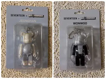SEVENTEEN 베어브릭 BE@RBRICK 정한 원우 세븐틴