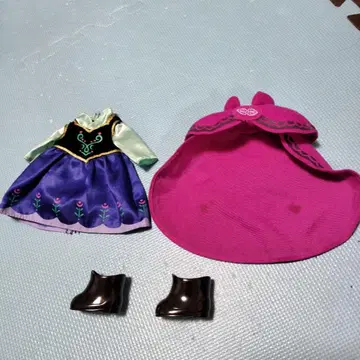 안나 드레스 세트 (케이프, 신발 포함)