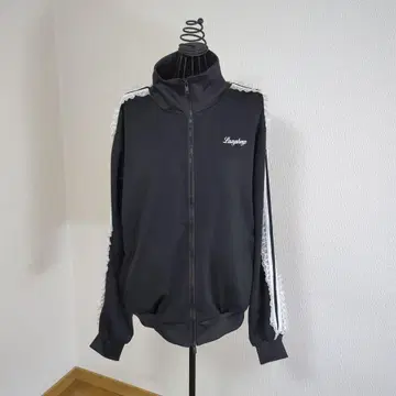 W C 저지 프릴 여성용 블랙