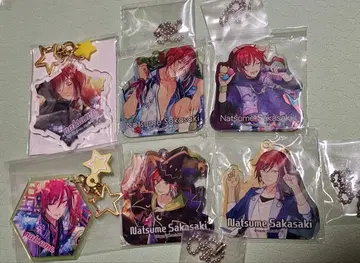 사카사키 나츠메 아크릴 키링 모음 세트