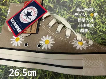컨버스 올스타 (R)데이지플라워 HI 베이지 26.5cm