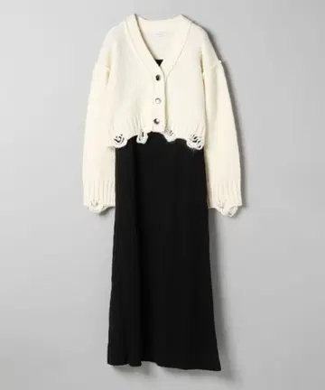 지나시스 원피스 세트 니트 원피스