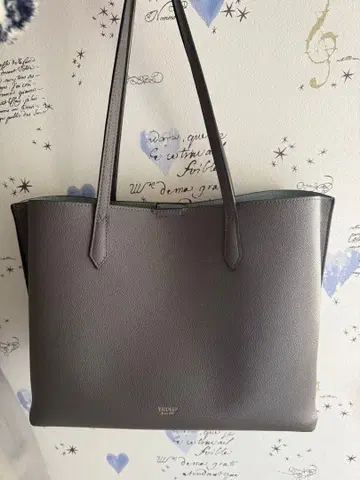 아네모네 토트백 그레이 스카이블루