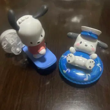 산리오 TOPTOY 미니 튜브 피규어 포차코 2개 세트