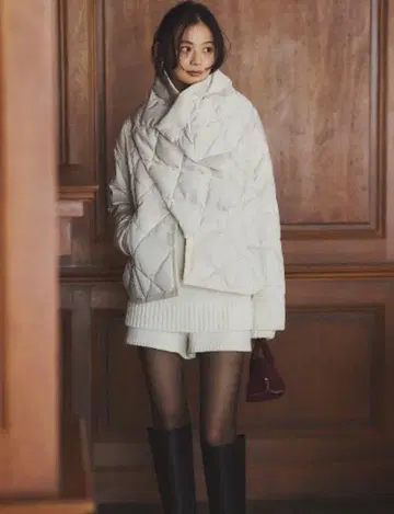 [ TAION x anuans ] 스톨 세트 미들 다운