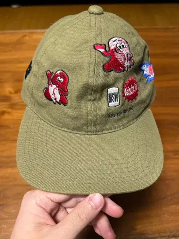 TTT MSW 자수 캐릭터 야구 모자
