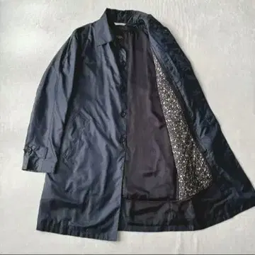 [새상품급] 폴스미스 컬렉션 스텐카라 코트 라이너 포함 꽃무늬 광택