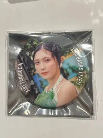 사쿠라자카46 캔뱃지 13th BACKS LIVE 타니구치 아이리 3기생