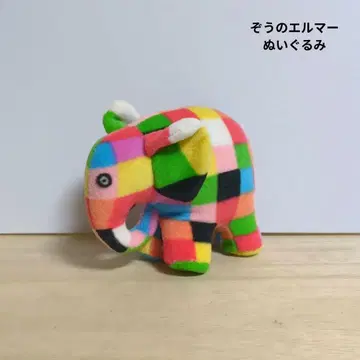 코끼리 엘머 ELMER 봉제 인형 그림책 코끼리 코끼리
