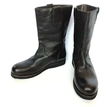 [ 새상품급 ] punto pigro 푸토피그로 로퍼 부츠 블랙 39