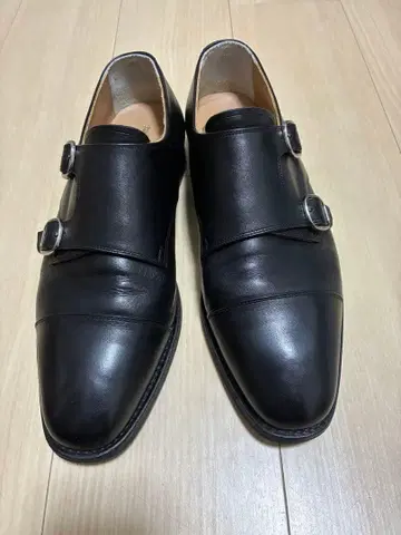 SCOTCH GRAIN 더블 몽크 스트랩 슈즈 26.5cm