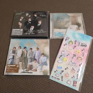Hey!Say!JUMP S say 앨범 3종 미개봉 세트 씰 포함