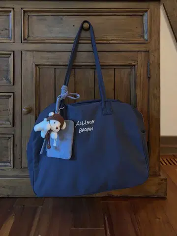 ALLISON BROWN 알리슨 브라운 토트백 사에코 네이비