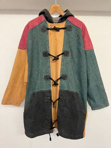 90's 더플 코트 CORNICHE 데님 빈티지