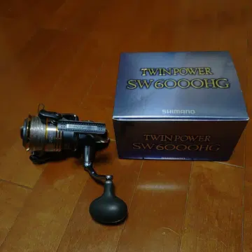 SHIMANO 09TWINPOWER SW6000HG 스피닝 릴