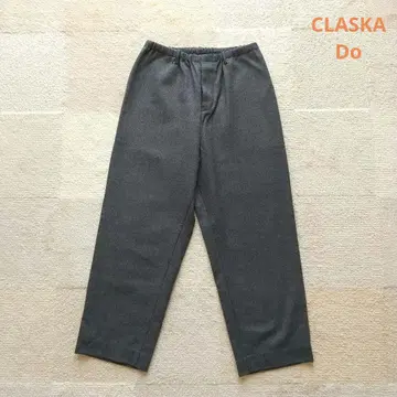 CLASKA Gallery & Shop DO 울 소재 팬츠 gray