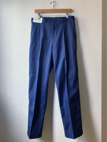 [가을/겨울 작업복] 턱 와이드 팬츠 허리 82 사이즈 네이비