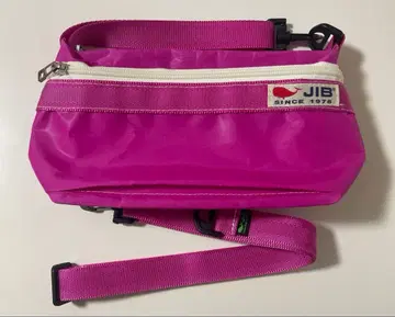 JIB 핸들 파우치 S 사이즈 핑크 벨트 포함