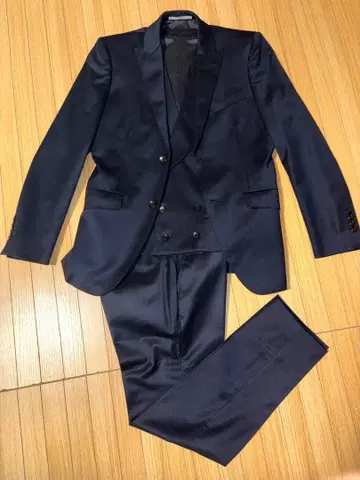 P.S.FA 퍼펙트 수트 팩토리 수트 3피스 다크 네이비