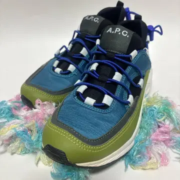 [ A.P.C ] 멀티 컬러 스니커즈 LITTLE JOE 21P 23.6