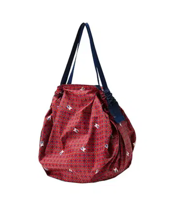 familiar 에코백 (M) Shupatto 빨간색