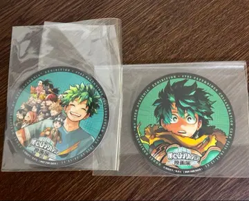 히로아카 원화전 콜라보 카페 코스터 2개 세트 미도리야 이즈쿠