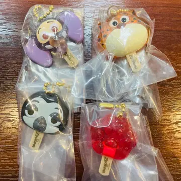 주토피아 아이스캔디 가챠가챠 4종 세트