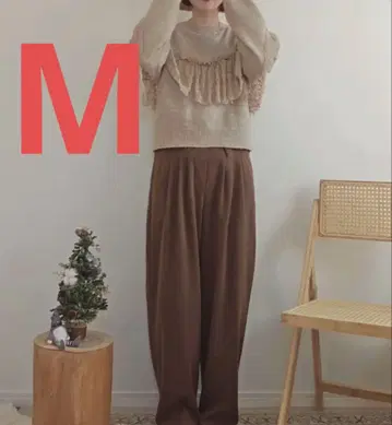 시마무라 yuu 레이스 도킹 니트 M