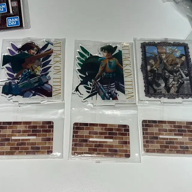 진격거 제일복권 이치방 쿠지 E상 아크릴 스탠드 리바이 한지 장