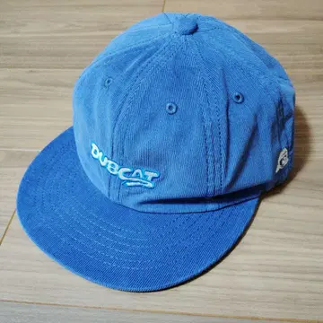 DUBCAT 코듀로이 캡 파랑