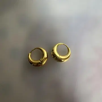 bonu. [ silver925 ] 볼륨 후프 귀걸이