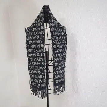 마리콴트 머플러 블랙