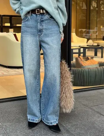 DouDou 두두 와이드 데님 36 데님 팬츠