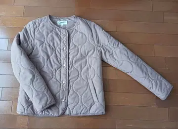 Dessin 퀼팅 자켓 베이지 사이즈 3