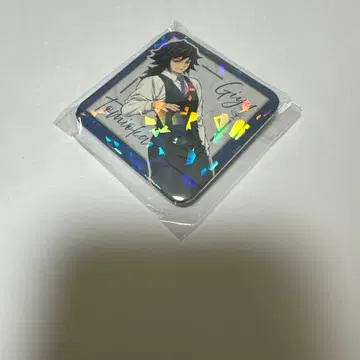 귀멸의 칼날 모크테일 글리터 캔뱃지 토미오카 기유 로토