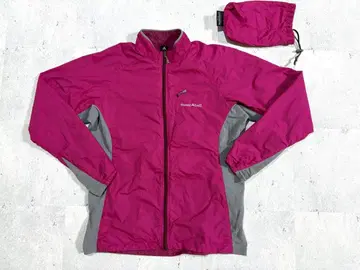 새상품급 M mont-bell 몽벨 라이트쉘 자켓 핑크