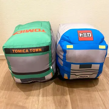 새상품 택 포함 토미카 특대형 봉제 인형 트랙 & 버스